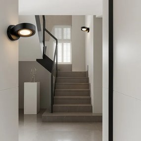 Argon 8900 - Nástenné svietidlo LOTUS 1xGX53/12W/230V čierne