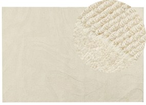 Vlnený koberec 200 x 300 cm béžový SASNAK Beliani