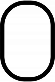 Artemide Abeceda svetla 0 dizajnové Led svietidlo 27W 3000K 950x650 mm