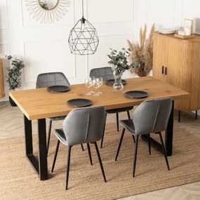 PROXIMA.store - Rozkladací jedálenský stôl THOMAS FARBA: orech