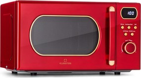 Klarstein Julieta, mikrovlnná rúra s grilom, 20 l, 700/800 W, Ø 25,5 cm, 8 programov