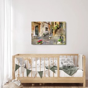 Obraz - Staré ulice Ríma (90x60 cm)