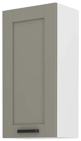 Horná kuchynská skrinka Lucid 45 G 90 1F (claygrey + biela). Akcia -6%. Vlastná spoľahlivá doprava až k Vám domov. 1045458