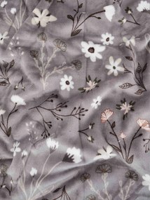 Predĺžené obliečky mikroplyš Exclusive – Vanessa šedá