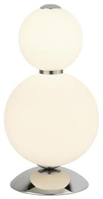 Searchlight EU51021-2CC - LED Stolná lampa SNOWBALL LED/15W/230V