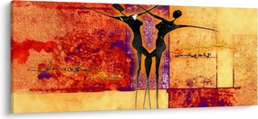 Obraz - Africká bohyňa (120x50 cm)