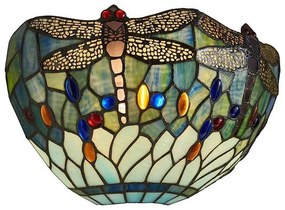 Endon 64102 - Nástenné svietidlo Tiffany DRAGONFLY 1xE14/40W/230V