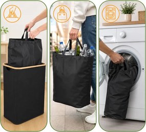 Odpadkový kôš na fľaše BAGGY 120 l