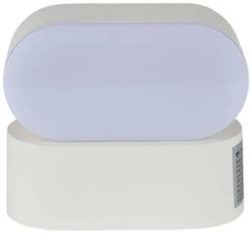 LED Vonkajšia flexibilná nástenné svietidlo LED/5W/230V 3000K IP65 biela