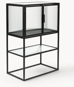 Vysoká skrinka's drážkovaným sklom Boli