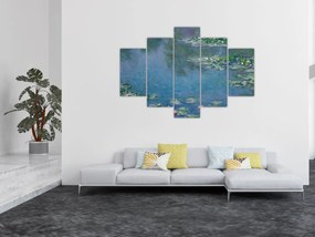 Obraz - Claude Monet, Water Lilies, reprodukcia (150x105 cm)