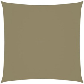 vidaXL Tieniaca plachta, oxford, štvorcová 4,5x4,5 m, béžová