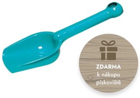 ATMOWOOD Drevené pieskovisko so strieškou a lavičkami