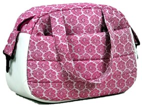 Detský kočík Rafpol White Lux - Dark Pink (3-kombinácia)