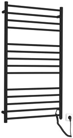 Sapho, REDONDO elektrický sušiak uterákov, guľatý, 630x1160 mm, 130 W, čierna, ER230BV