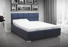 Čalúnená posteľ s úložným priestorom VIVIEN 180 Farba: béžová