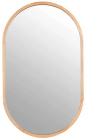 Eglo 425002 - Nástenné zrkadlo BANI 100x60 cm hnedá