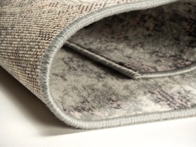 Alfa Carpets, Kusový koberec Beton powder pink, 80x150, ružová, chodba / predsieň