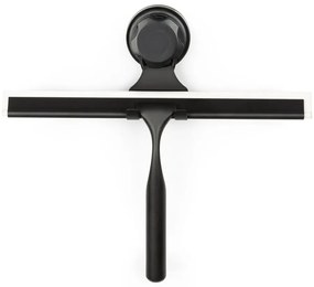 Čierna samodržiaca nástenná stierka na sklo s držiakom Compactor Bestlock Black Double Hook Squeegee