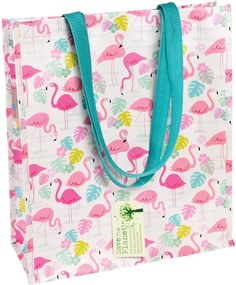 Nákupná taška z recyklovaných plastových fliaš Rex London Flamingo Bay