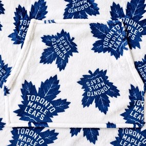 Mikinová televízna deka NHL Toronto Maple Leafs – veľ. XL