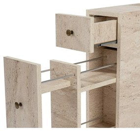Kúpeľňová skrinka Calencia Travertine