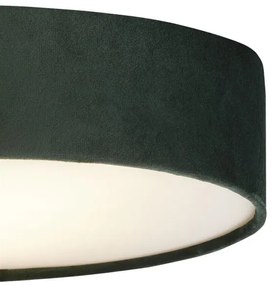 Searchlight 23298-3GR - Stropné svietidlo DRUM 3xE27/60W/230V, zelené