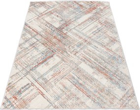 TA Koberec G505C WHITE/SALMON PORTLAND HIK Biely Obdĺžnikový Rozmer: 140x200 cm