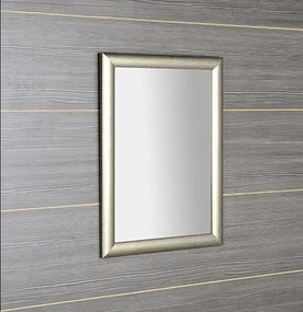 Sapho, VALERIA zrkadlo v drevenom ráme 580x780mm, platina, NL393