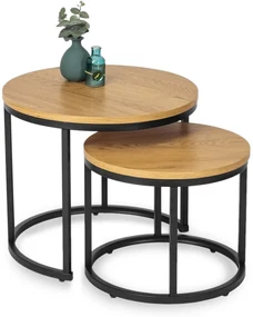 PROXIMA.store - Set konferenčných stolíkov DELIA VEĽKOSŤ: MINI