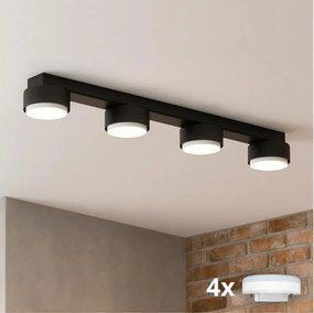 Brilagi - LED bodové svietidlo MONO 4xGX53/30W/230V čierne