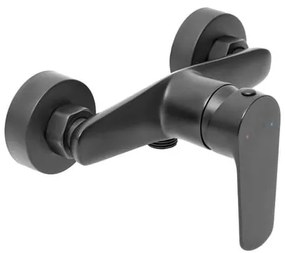 Sprchová batéria SAT Mood bez sprchového setu 150 mm čierna SATBSMOOD268C, 1 ks