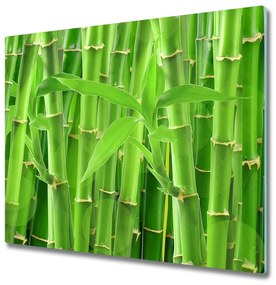 Sklenená doska na krájanie Bambusy 60x52 cm