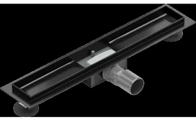 Mexen Flat teleso odtokového žľabu 50 cm, čierna - 1715050