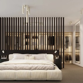 Stropné svietidlo Karbon, 1x béžové kovové tienidlo, (10 cm)