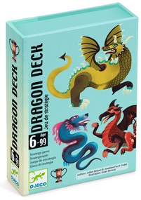 Balíček kartových hier Djeco – Pán drakov a dinosaury