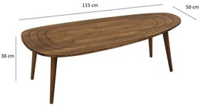 Konferenčný stolík Sweet Walnut