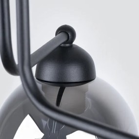 Sollux SL.1144 - Luster na tyči FILLAN 3xE27/60W/230V čierna