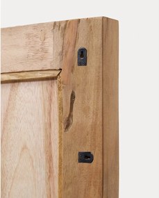 Nástenné zrkadlo s dreveným rámom 50x120 cm Maden – Kave Home