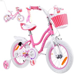 Detský bicykel STAR GIRL 14 RoyalBaby RB14G-1 - ružový