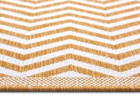 NORTHRUGS - Hanse Home koberce Kusový koberec Twin Supreme 105795 Palma Ochre – na von aj na doma - 80x250 cm