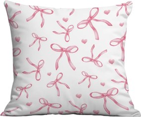 Obliečka na vankúš PINKABELLE 45x45 cm, biela