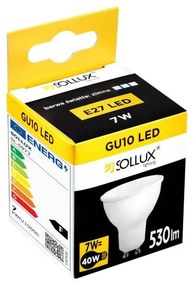 LED žiarovka GU10 4000k 7w 530lm