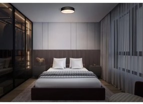 Osram - Stropné svietidlo ORBIS PARIS 1xE27/25W/230V priemer 30 cm čierne