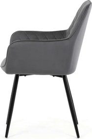 Jedálenská stolička sivá DCH-215 GREY4
