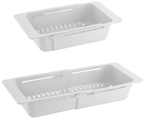 Gamma Gamma, teleskopický košík do drezu, biela, GMA-KOP-WH