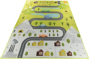 TA Koberec DETI-35 KRYŠTÁLOVÁ POTLAČ Rozmer: 160x230 cm