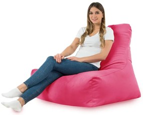 Kreslo Bali plyš ružové