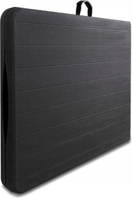 Cateringový stôl CATERON 70x180 cm, hnedý