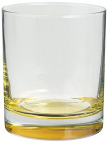Sklenený pohár na vodu Color 300 ml sada 6ks